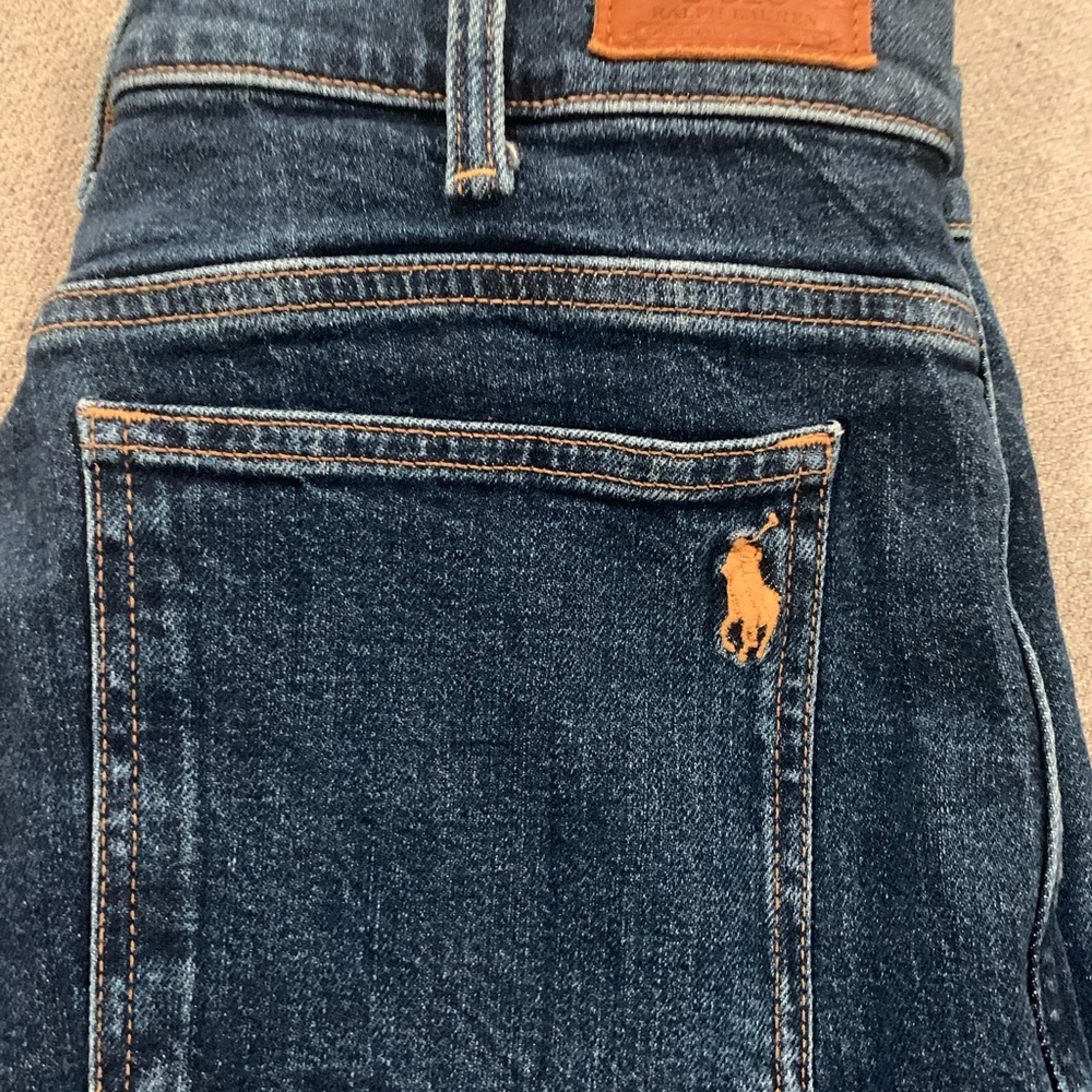 Polo by Ralph Lauren Dark Blue Straight-Leg Women’s Jeans - Picture 6 of 7